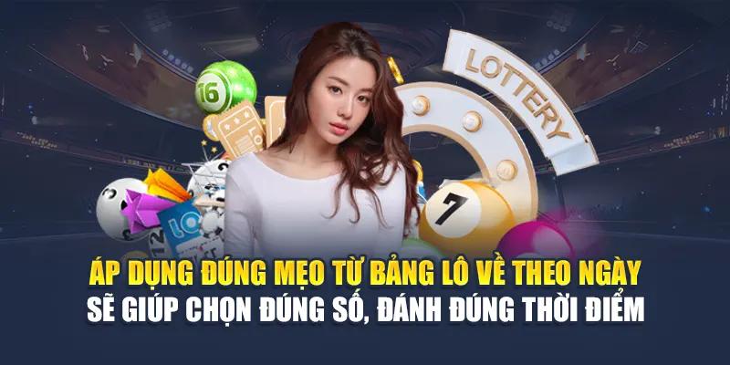 Lô Về Theo Ngày 78WIN Với Bảng Thống Kê Chi Tiết Nhất 7 Áp dụng đúng mẹo từ bảng lô về theo ngày sẽ giúp chọn đúng số, đánh đúng thời điểm